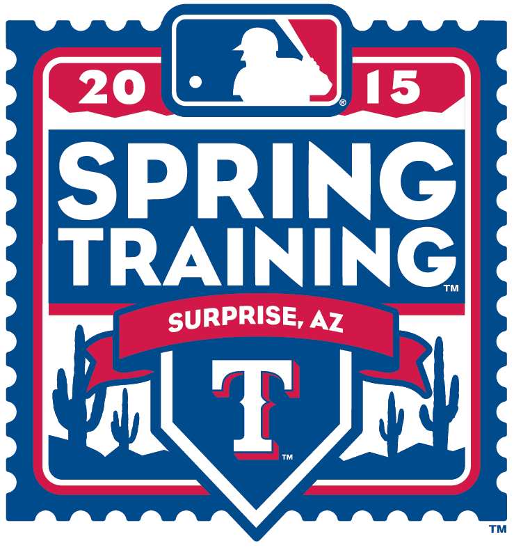Texas Rangers 2015 Event Logo fabric transfer